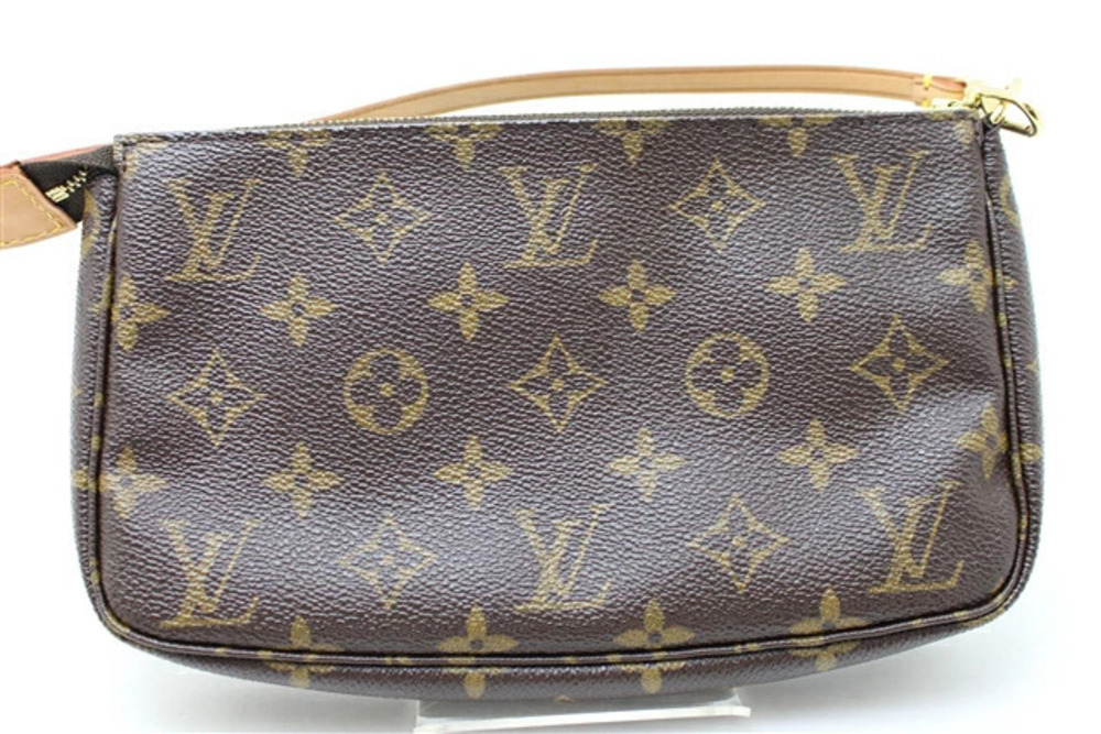 LOUIS VUITTON Bag Pouch Clutch handle Accessory Monogram